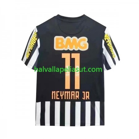 Jalkapallo Pelipaidat/Peliasut Santos FC Neymar JR 11 Retro Vieraspaita 2011-2012 Lyhythihainen